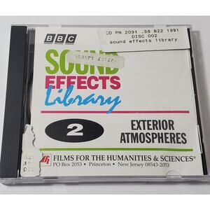 BBC Sound Effects Library Exterior Atmospheres Disc 2  CD 1991